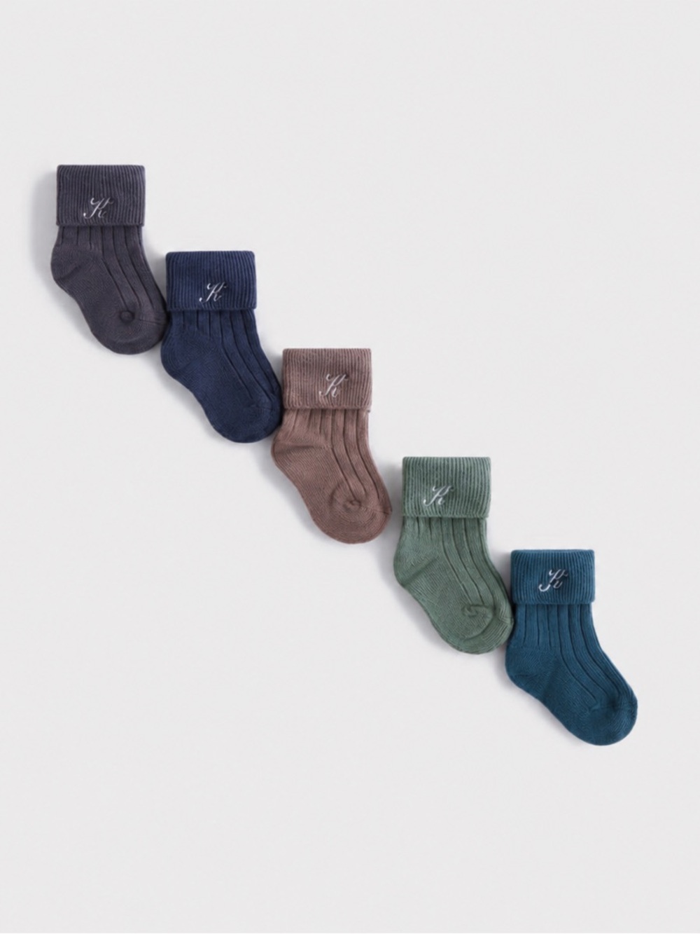 Kith Baby Palette 5 Pack Socks